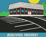 Beautifies Pavement